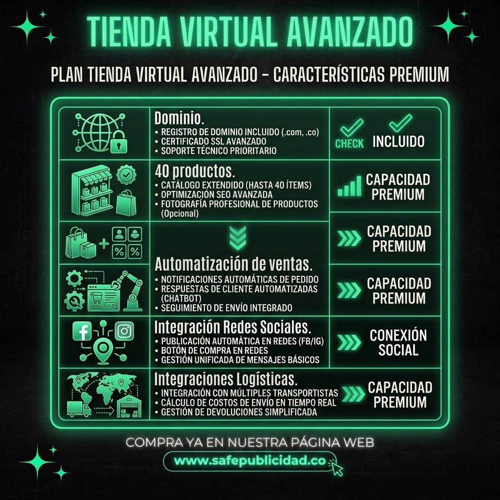 Tienda Virtual Avanzada