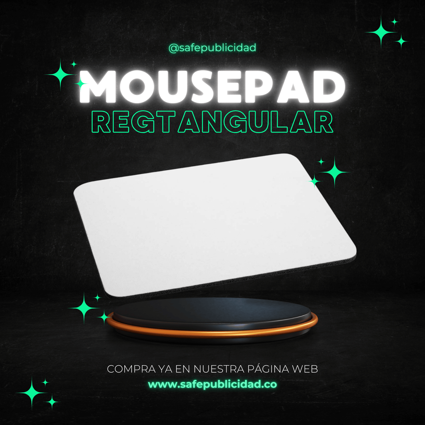 MousePad Sublimación x 12 Unids
