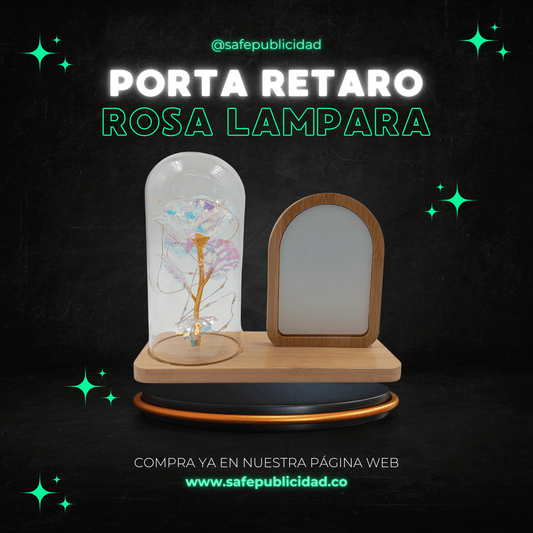 Lampara Flor Sublimación