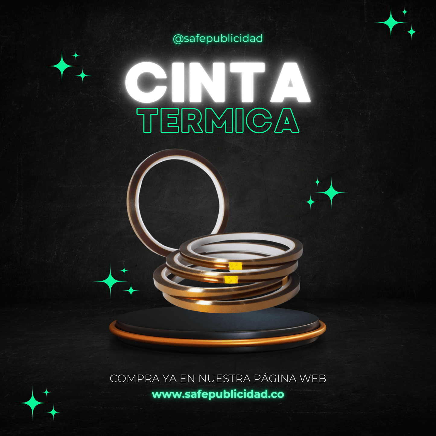 Cinta Termica Sublimacion X 5