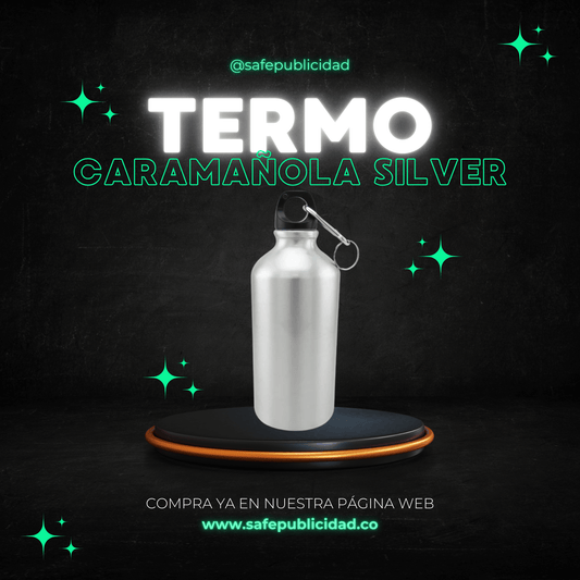 Caramañola Blanca Termo Sublimación