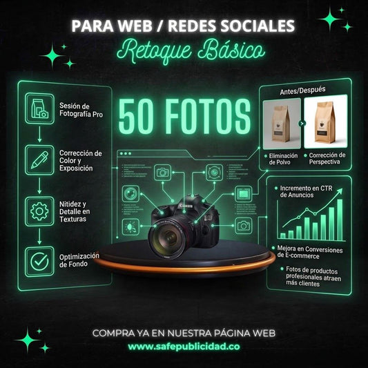 Retoque básico Para web / Redes sociales